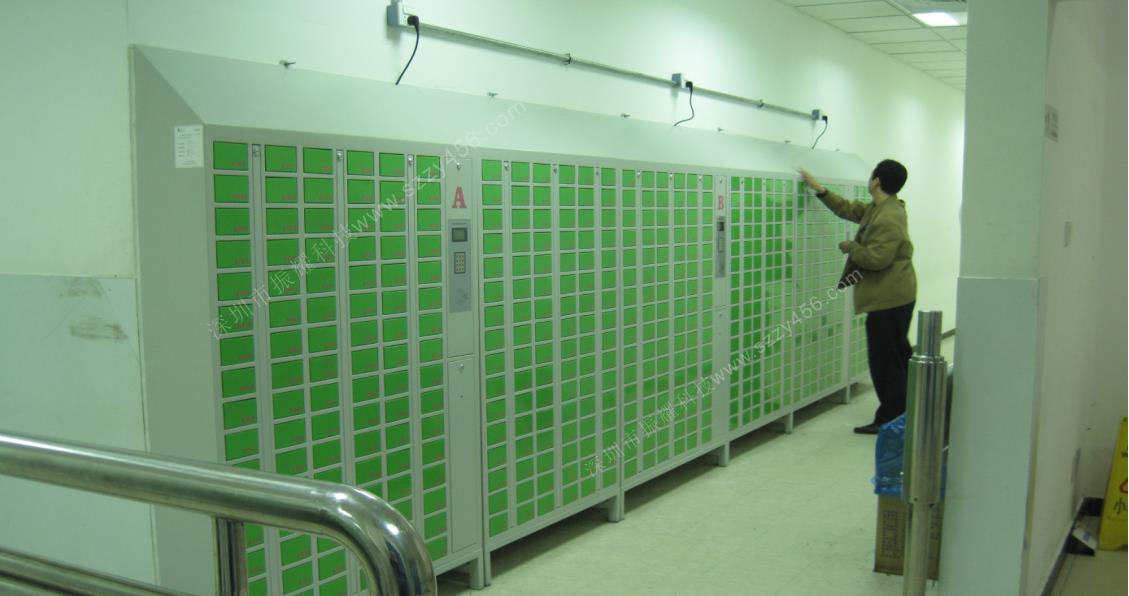 天津蒙牛公司電子智能手機(jī)柜應(yīng)用案例